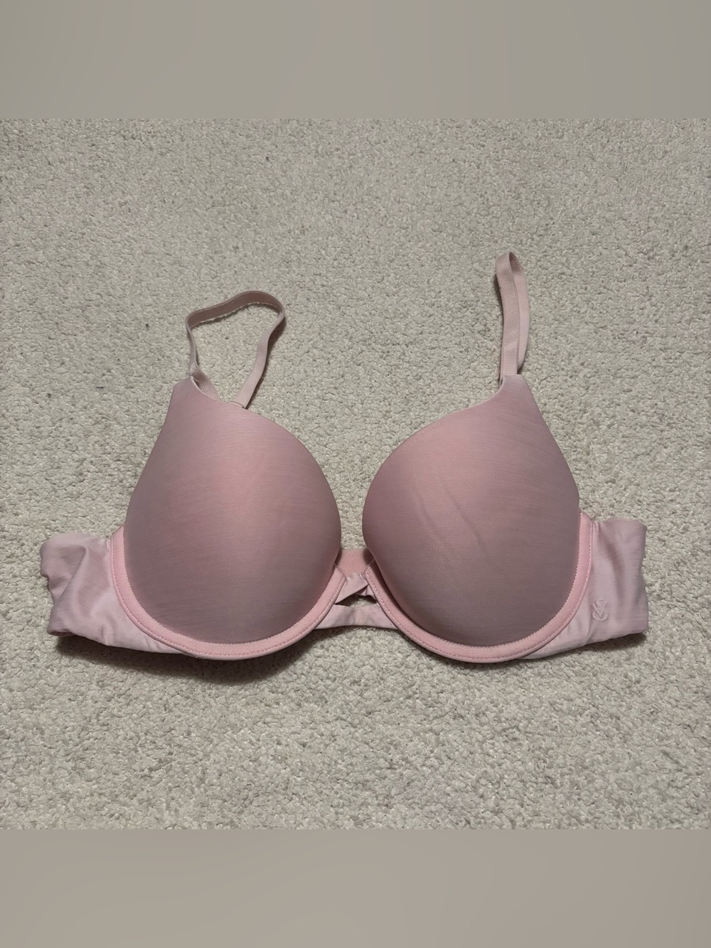 Victoria's Secret Perfect Shape Smooth Full Coverage Push Up Bra 34B
